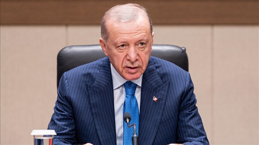 Cumhurbaşkanı Erdoğan, ABD ziyareti öncesi basın toplantısında konuştu