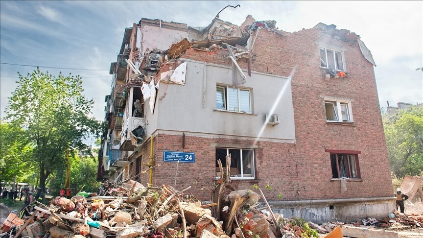 Ukrayna: Rusya'nın Harkiv'e güdümlü bomba saldırısı sonucu 3 kişi öldü, 19 kişi yaralandı