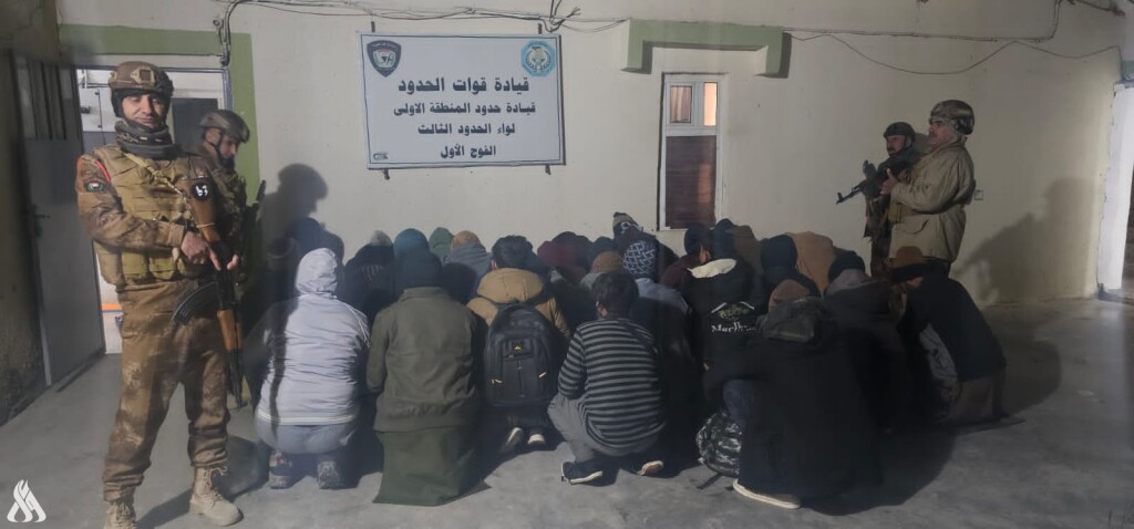 Irak sınırında Asya uyruklu 28 kişi gözaltına alındı