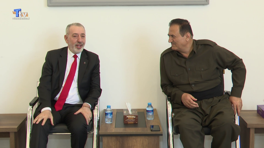 Irak Türkmen Cephesi heyetinden KYB’ye kuruluş yıl dönümü ziyareti