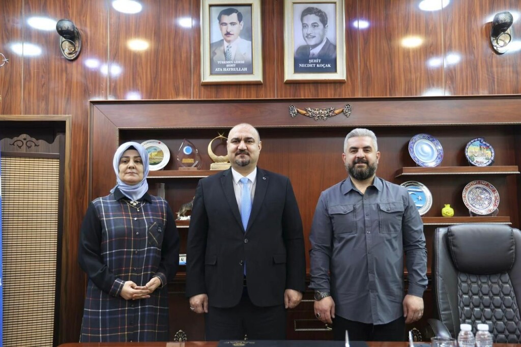 ITC Genel Başkanı Ağa, ITC'nin Kerkük İl Meclis üyelerini kabul etti