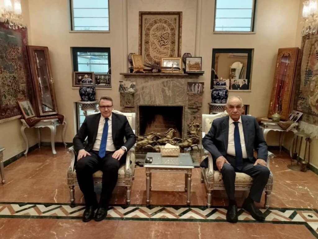 Türkiye'nin Bağdat Büyükelçisi, eski Başbakan Yardımcısı Mutlak ile görüştü