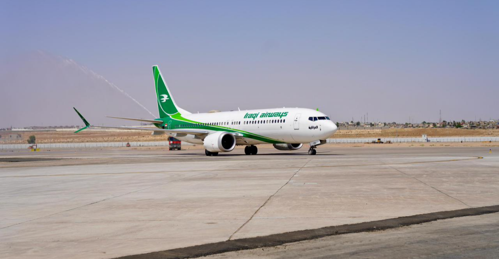 Musul Havalimanı'nda sivil uçuş testi başarıyla tamamlandı