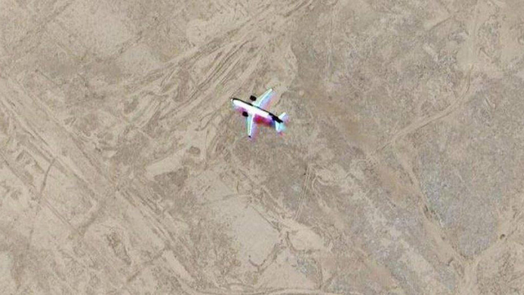 Ulaştırma Bakanlığı’ndan çölde görüldüğü iddia edilen ‘uçak’ fotoğrafına açıklama