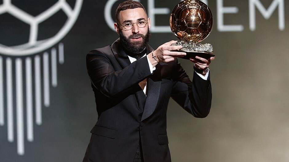 Altın Top (Ballon d'Or) ödülünü Karim Benzema kazandı