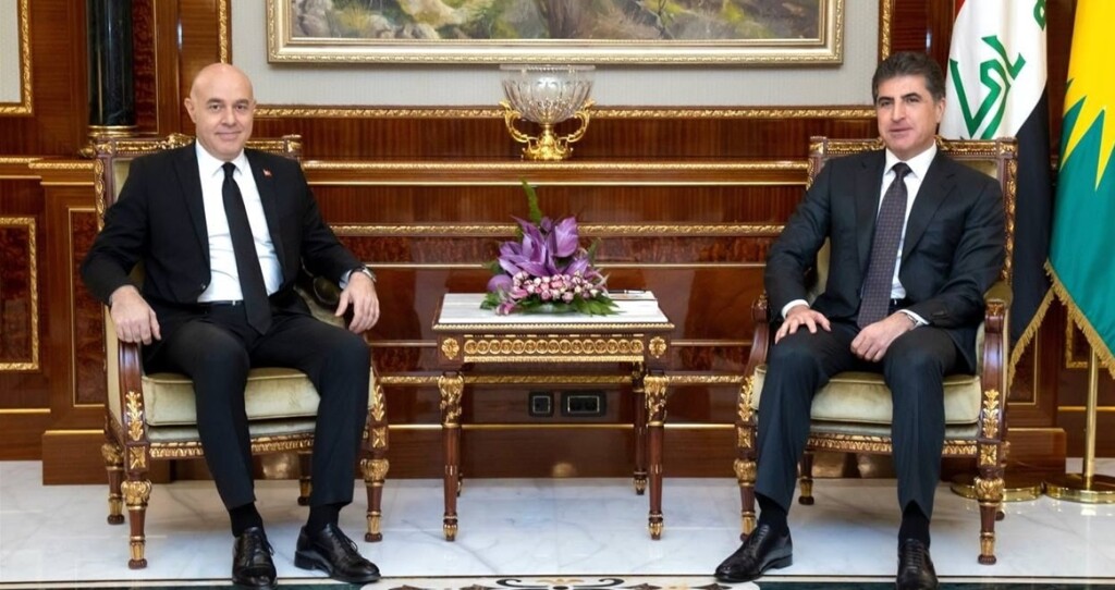 Türkiye'nin Bağdat Büyükelçisi Güney, IKBY Başkanı Barzani ile görüştü