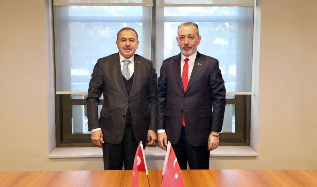 Bakan Maruf, Türkiye’nin Irak Özel Temsilcisi Eroğlu ile görüştü