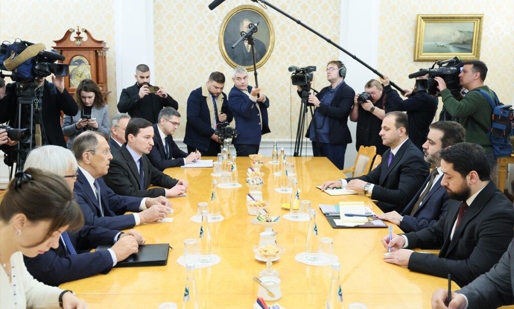 Rusya Dışişleri Bakanı Lavrov ile Suriyeli mevkidaşı Şeybani ikili ilişkileri görüştü