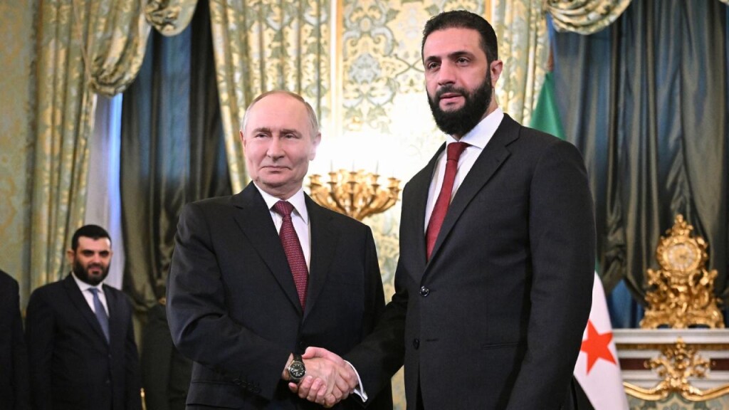 Şara, Moskova'da Putin ile Suriye’deki askeri tesislerin yeniden yapılandırılmasını görüşecek
