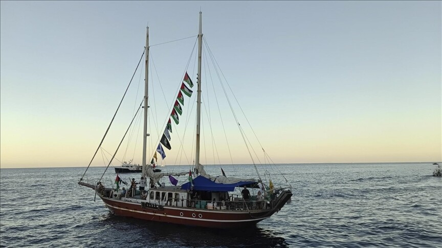 Küresel Sumud Filosu: Gazze'ye doğru devam, 120 deniz mili sınırına yaklaşıyoruz