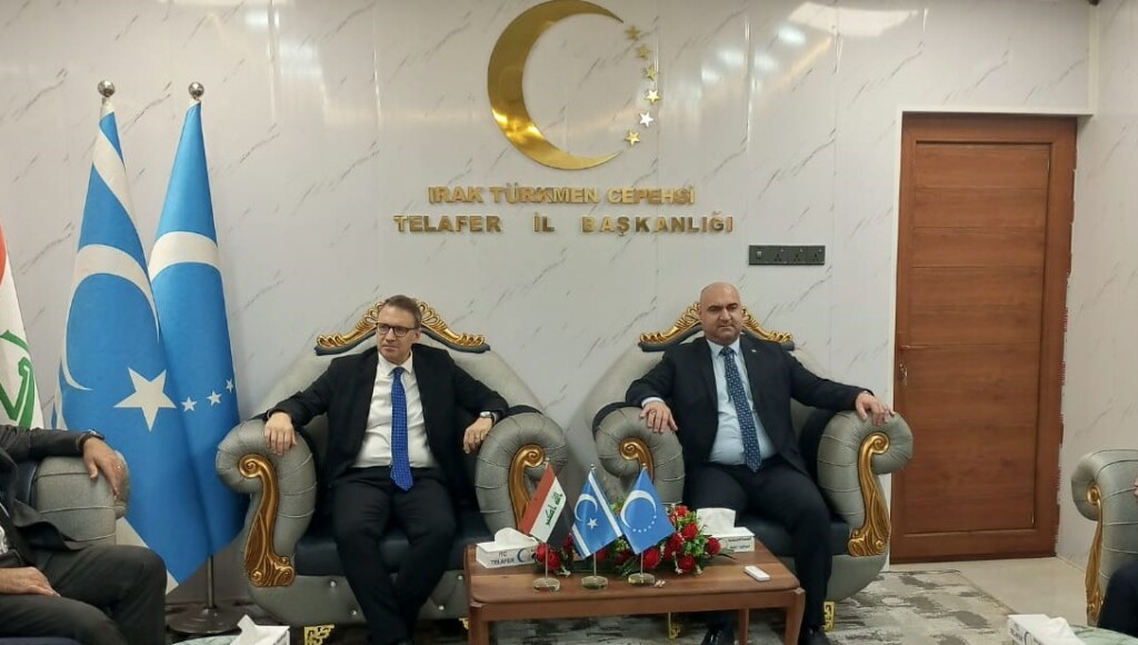 Türkiye'nin Bağdat Büyükelçisi Anıl Bora İnan Telafer'de