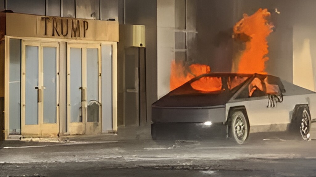 Trump'ın Las Vegas'taki otelinin önünde patlayan Tesla aracın sürücüsünün kimliği belirlendi