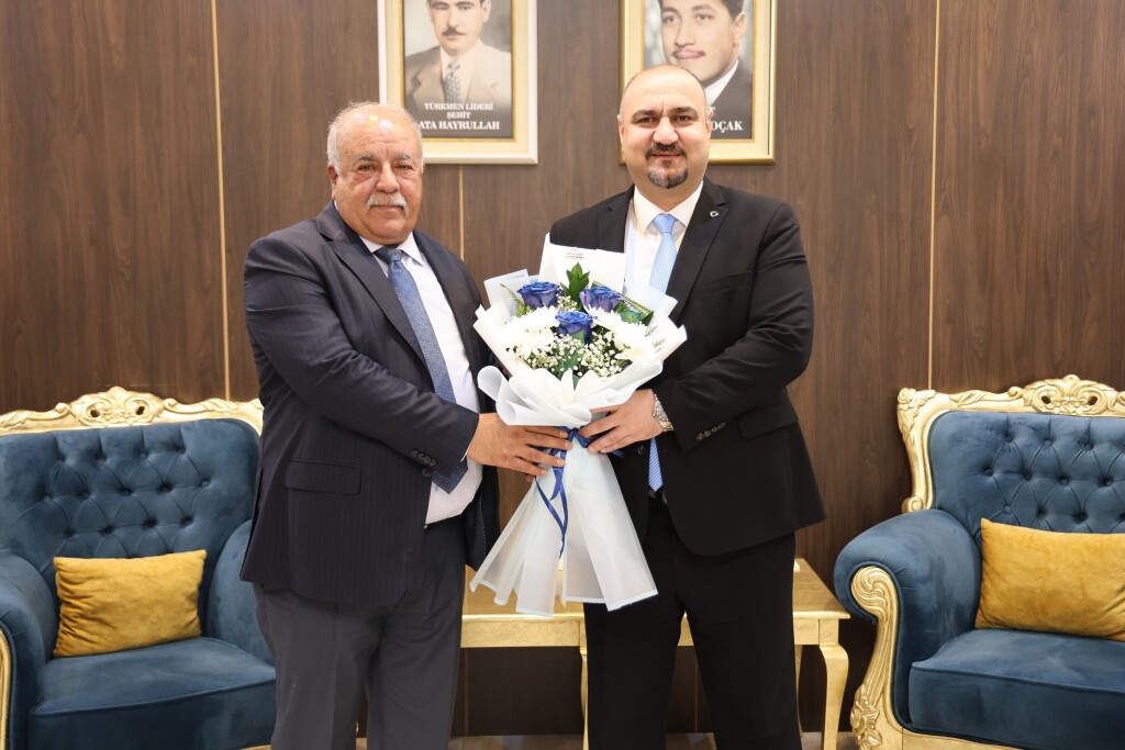 ITC Genel Başkanı Ağa, Türkmen Milliyetçi Hareketinden bir heyeti kabul etti