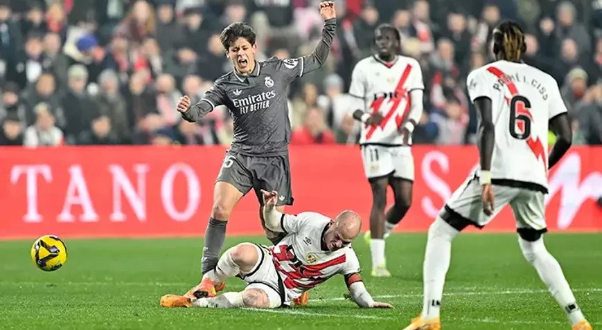 Real Madrid, Rayo Vallecano derbisinde 3-3 berabere kaldı