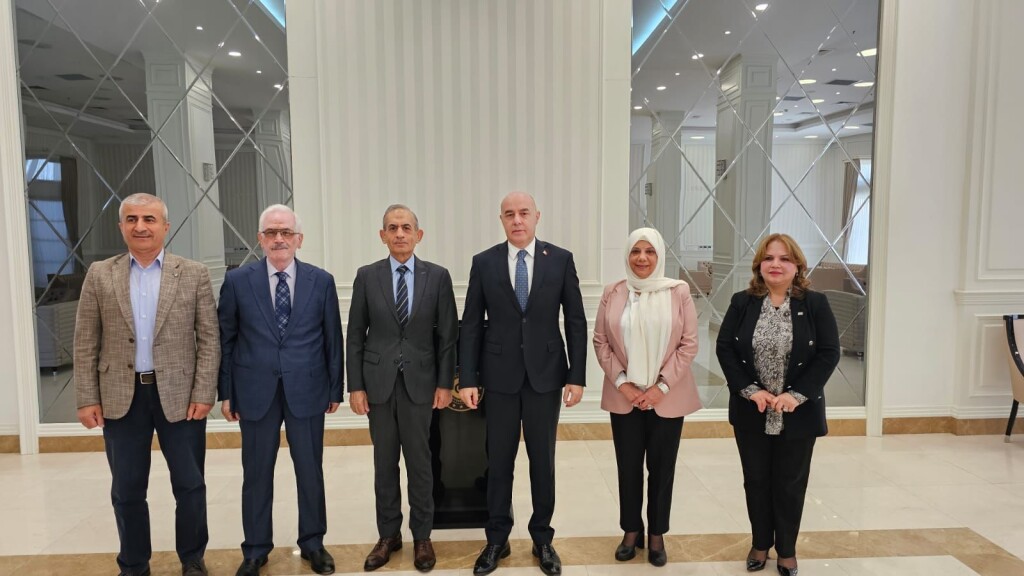 ITC Genel Başkanı Hasan Turan, T.C. Bağdat Büyükelçiliğini ziyaret etti.