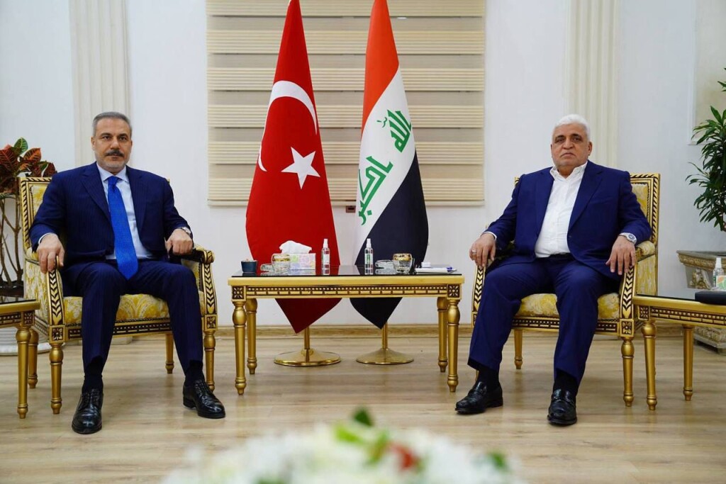 Türkiye Dışişleri Bakanı Fidan, Haşdi Şabi Başkanı el-Feyyad ile görüştü