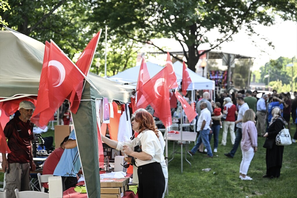 ABD'nin New Jersey eyaletinde Türk Günü Festivali yapıldı