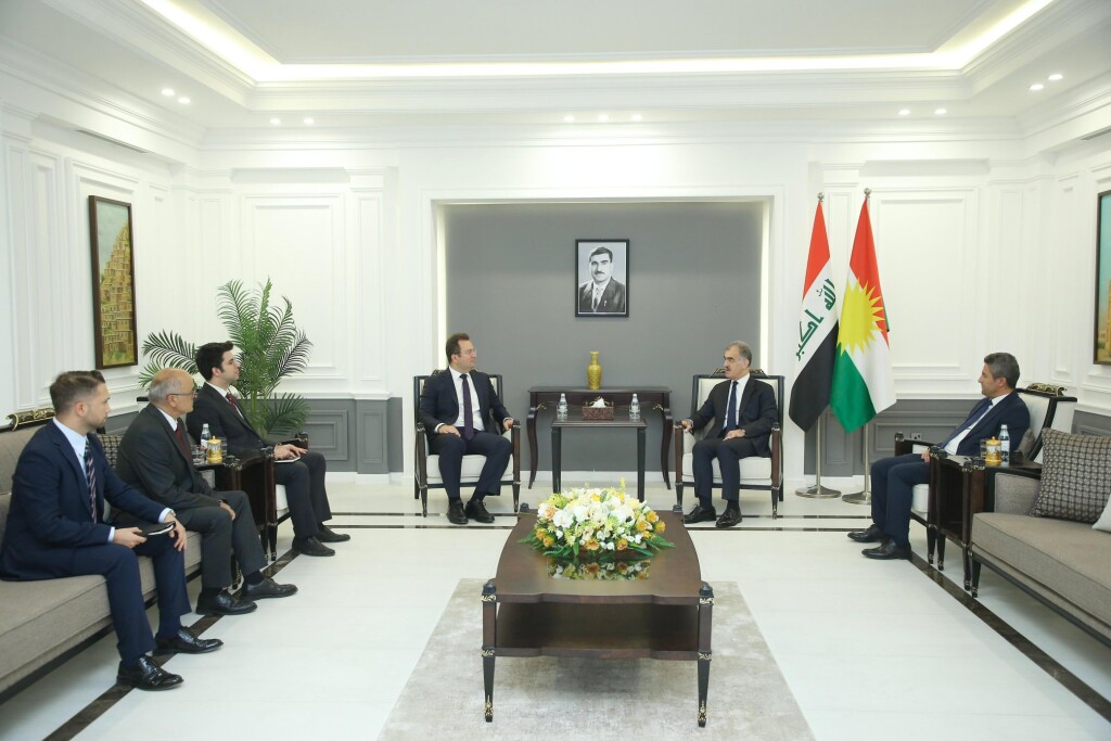 Türkiye'nin Erbil Başkonsolosu Topçu, IKBY Dış İlişkiler Sorumlusu Dizayi ile görüştü