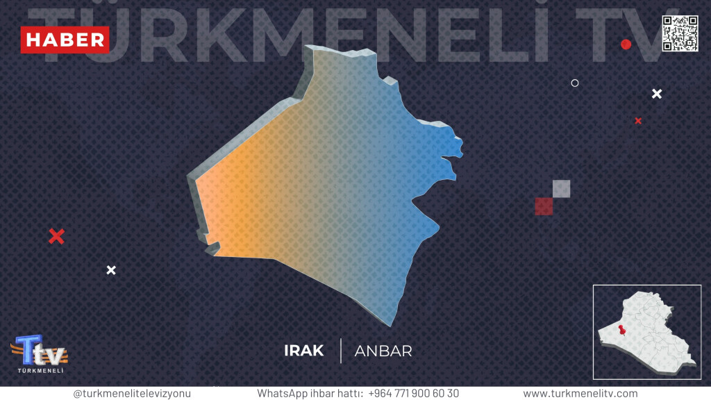 Anbar'da patlama: İki kişi öldü bir kişi yaralandı