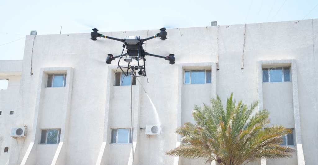 Irak Sivil Savunma Genel Müdürlüğü: Yangın söndürmede Drone dönemi başladı