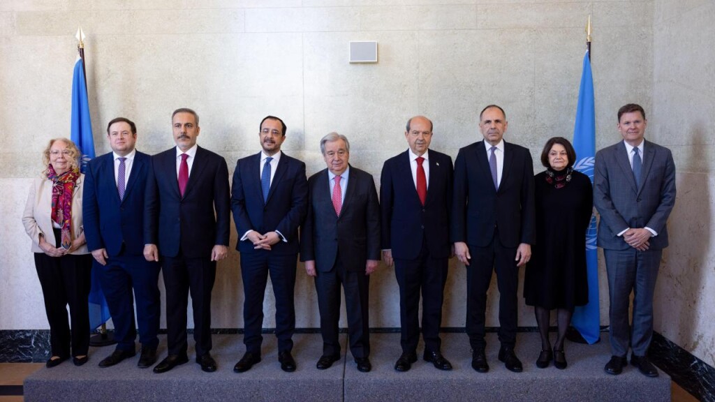 Cenevre'de Kıbrıs toplantısı: Liderler birçok konuda mutabık kaldı