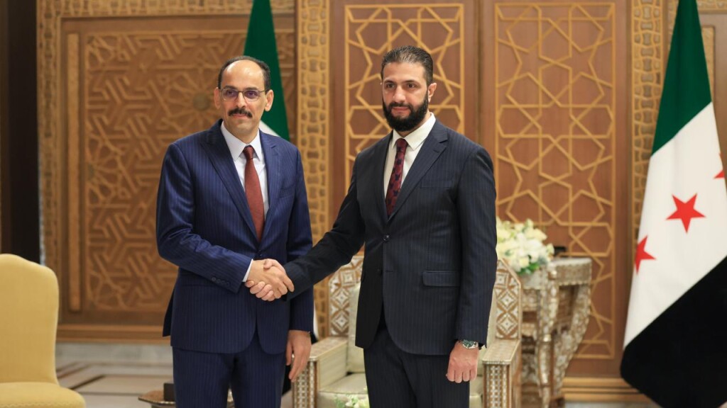 MİT Başkanı İbrahim Kalın, Ahmed Şara ile Şam'da görüştü