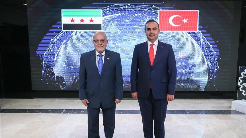 Bakan Kacır, Suriyeli mevkidaşı Muhammed Nidal Eş-Şaar ile görüştü