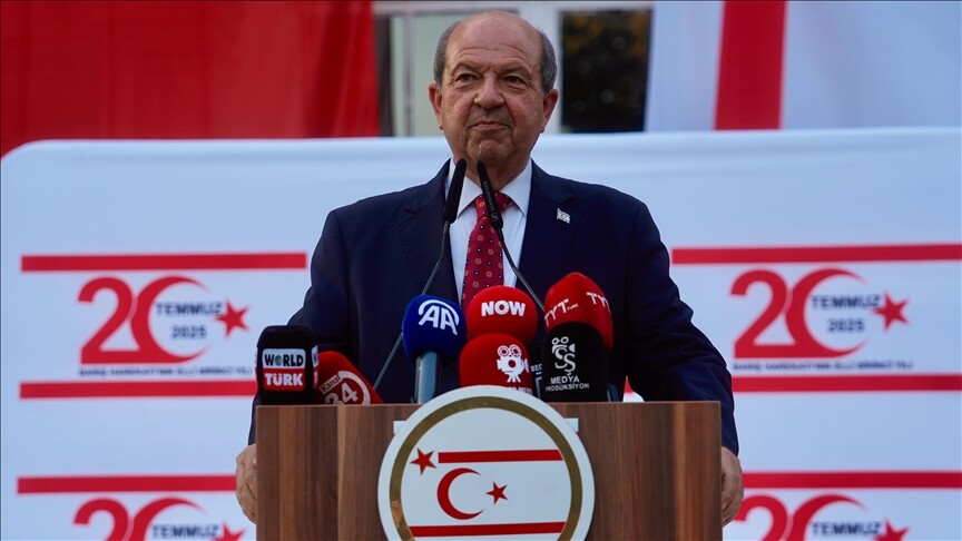KKTC Cumhurbaşkanı Tatar: Mehmetçikler caydırıcı güç olarak orada kalmaya devam edecek