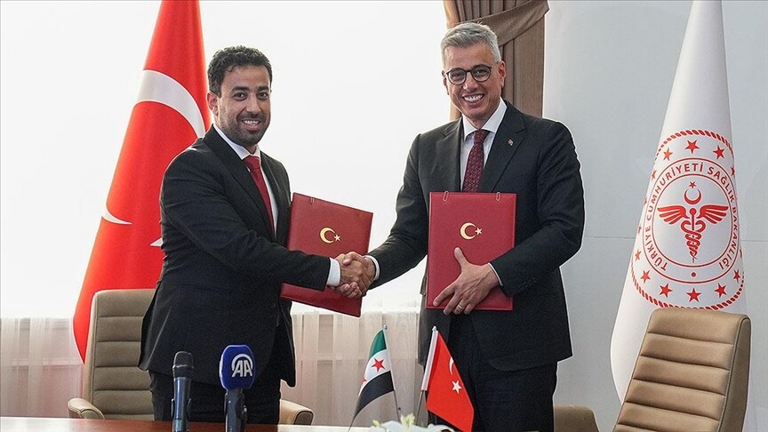 Türkiye ve Suriye'nin sağlık bakanlıkları arasında işbirliği protokolü imzalandı