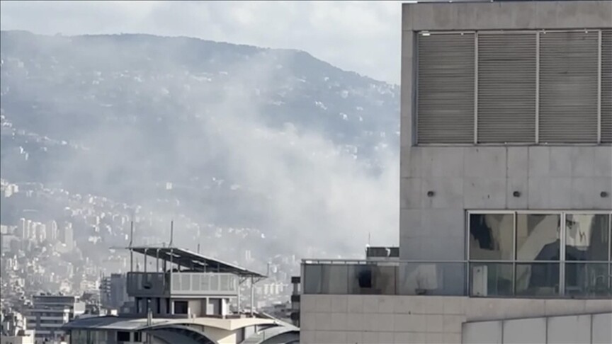 İsrail ordusu Lübnan'ın başkenti Beyrut'a hava saldırısı düzenledi