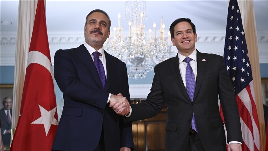 Türkiye Dışişleri Bakanı Fidan ve ABD'li mevkidaşı Rubio, Washington'da bir araya geldi