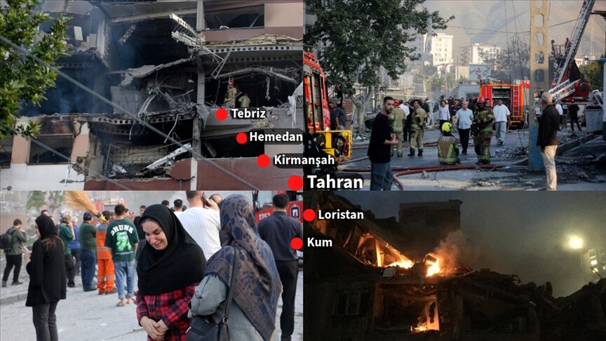 İsrail, İran'da stratejik noktalara saldırdı