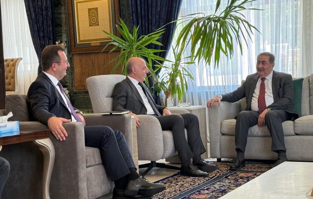 Ali Rıza Güney ve Hoşyar Zebari Erbil'de bir araya geldi