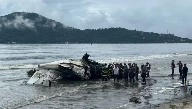 Brezilya'da uçak kazası: Pilot hayatını kaybetti