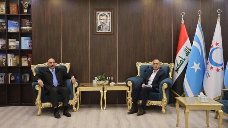ITC Genel Başkanı Hasan Turan ile Türkmen Hak Partisi Başkanı Turhan Müfti bir araya geldi