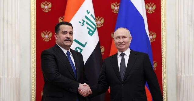 Başbakan Sudani ile Rusya Devlet Başkanı Putin petrol piyasalarını görüştü