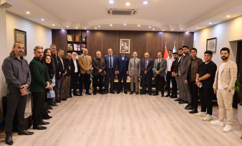 ITC Genel Başkanı Turan ''KOD'' dizisi ekibini kabul etti