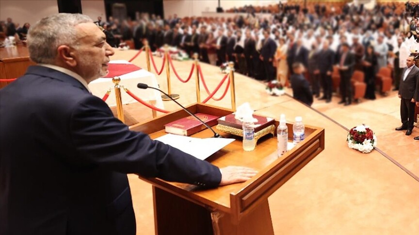 Mahmut El-Meşhedani, Irak Parlamento Başkanlığına seçildi