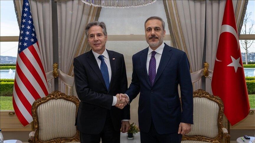 Türkiye Dışişleri Bakanı Fidan, ABD'li mevkidaşı Blinken ile telefonda görüştü