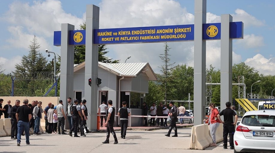 MKE Roket ve Patlayıcı Fabrikası'nda patlama meydana geldi