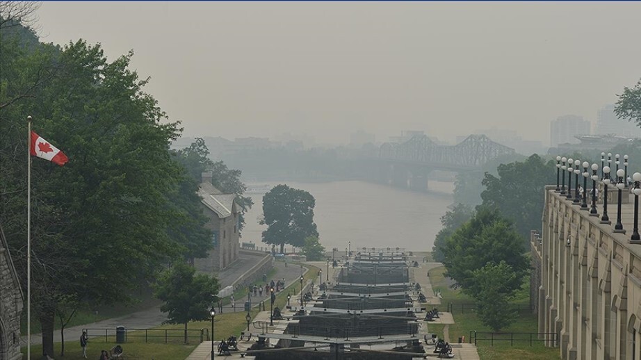 Kanada'daki orman yangınlarının dumanı Avrupa'ya ulaştı