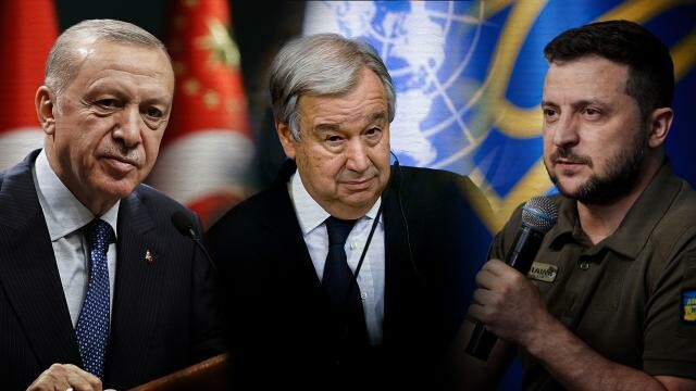 Guterres, Erdoğan ve Zelenskiy Ukrayna'da Görüşecek