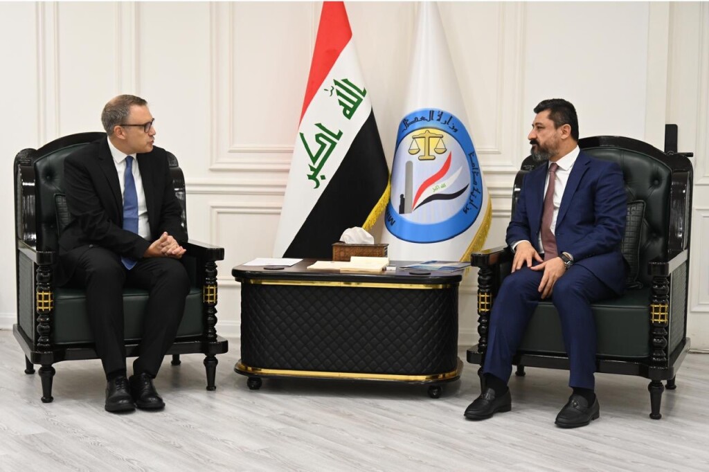 Adalet Bakanı Şuvani, Türkiye'nin Bağdat Büyükelçisi bir araya geldi