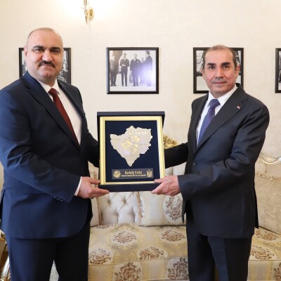 Kerkük Valisi ve ITC Başkanı Ağa, Irak’ın Ankara Büyükelçisi Lecmavi ile görüştü