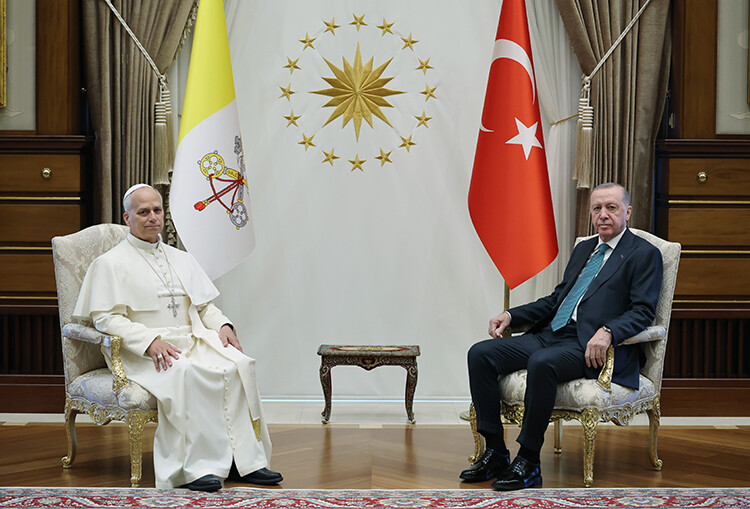 Türkiye Cumhurbaşkanı Erdoğan, Vatikan Devlet Başkanı Papa 14. Leo ile görüştü