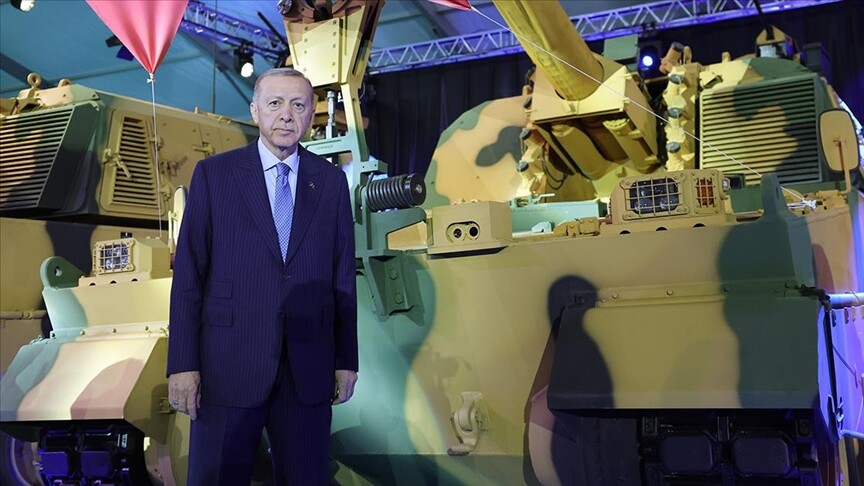 Erdoğan: Fırtına obüslerinin sayısını önümüzdeki dönemde yeni teslimatlarla 140'a kadar çıkaracağız