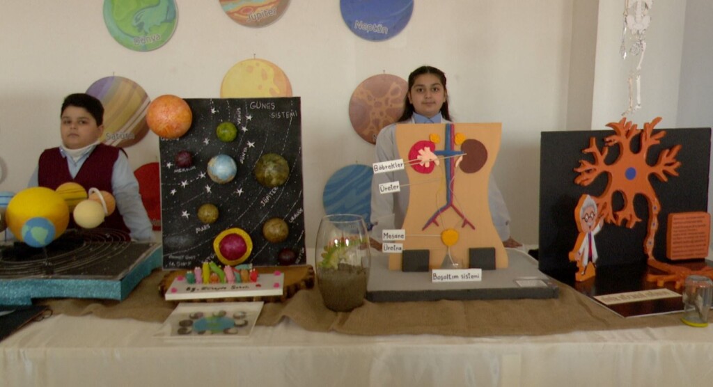Akkoyunlu Türkmen Okulu’nda bilim sergisi