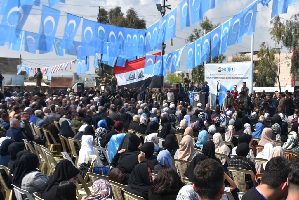 Altunköprü katliamının 32. yılında Kerkük'te anma töreni düzenlendi