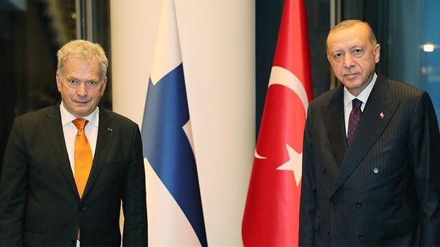 Finlandiya Cumhurbaşkanı Niinistö Ankara'da