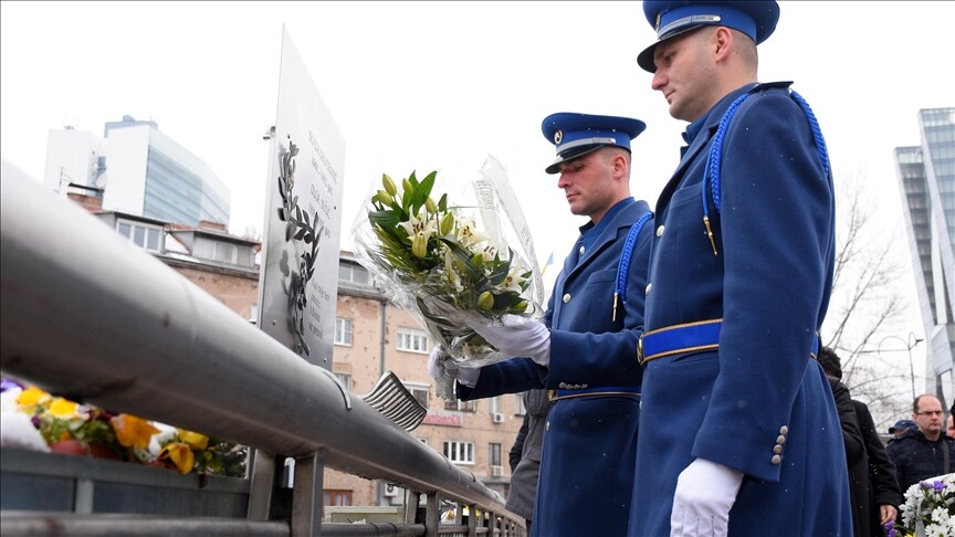 Saraybosna kuşatmasının ilk kurbanları kuşatmanın 31. yıl dönümünde anıldı